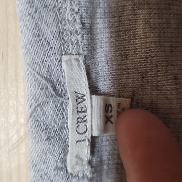 J.Crew Crew Neck Sweat shirt Size XS 100% Cotton - Picture 3 of 5